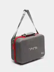 Серый сумка кейс для игровой приставки PS5