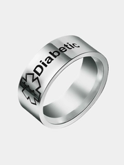 Кольцо "Diabetic", "Диабетик", унисекс