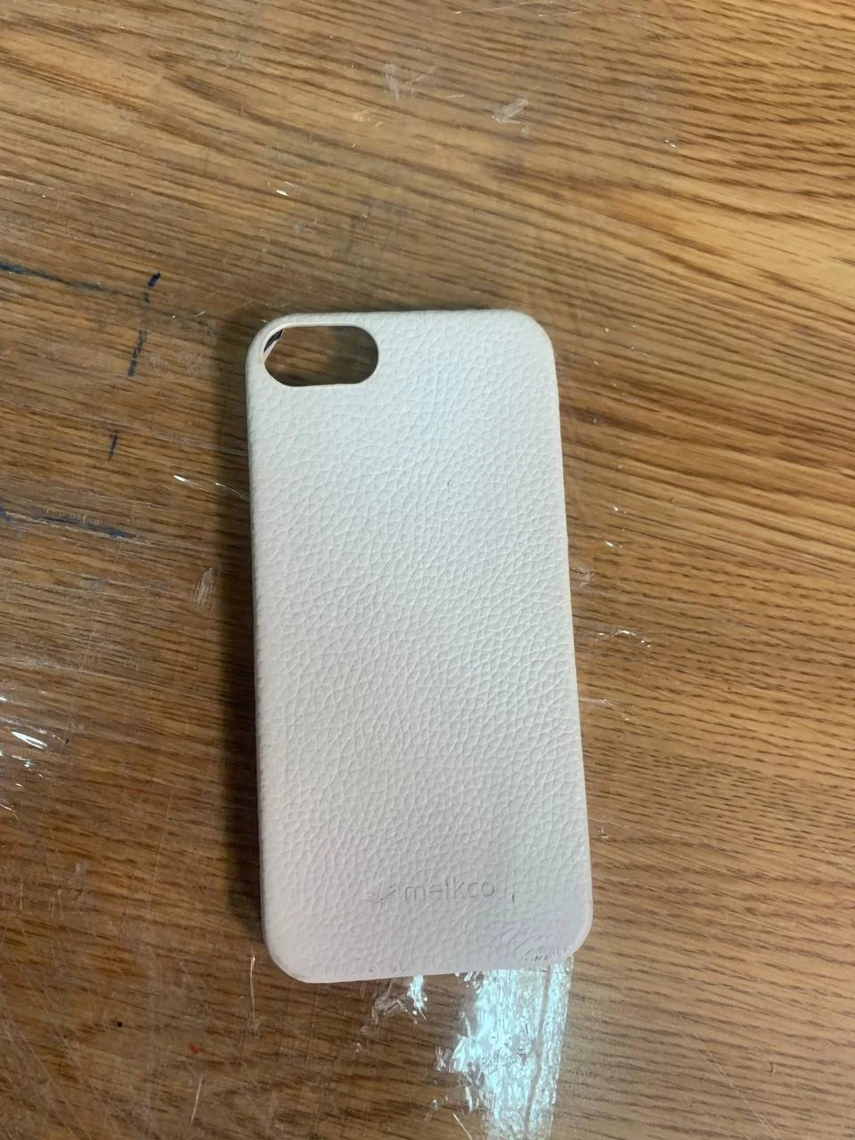 Белый чехол-накладка для смартфона iPhone 5/5s/SE
