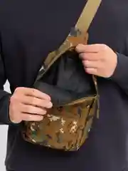 Зелёный хаки сумка тактическая через плечо