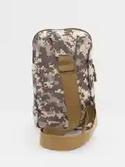 Серый сумка тактическая через плечо