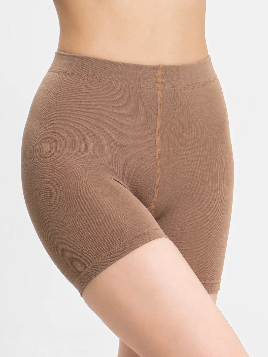Бежевый теплые шортики из микрофибры с мягким флисовым ворсом, Minimi Piuma 260 Shorts