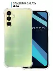Противоударный чехол ROSCO для Samsung Galaxy A24, силиконовый, с усиленными углами