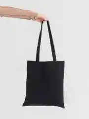 Угольный сумка-шоппер с принтом