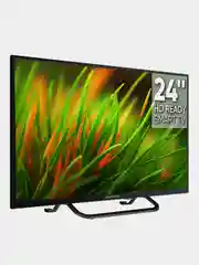 Белый телевизор LED 24" Topdevice Smart 24BS02H, HD Ready/Smart TV/Wi-Fi