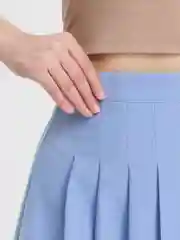 Голубой юбка - тенниска