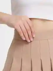 Карамельный юбка - тенниска