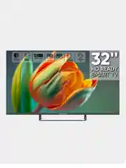 Серый телевизор LED 32" Topdevice Frameless 32BS04H, серый, HD Ready/Smart TV/Wi-Fi