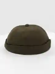 Зелёный хаки кепка докер, бейсболка без козырька, кепка без козырька