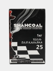 Уголь кокосовый для кальяна Shahcoal, 25 мм
