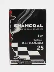Уголь кокосовый для кальяна Shahcoal, 25 мм