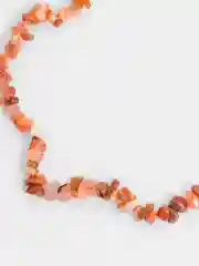 Горчичный ожерелье женское на шею, бусы из камня, чокер на шею