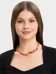 Ожерелье женское на шею, бусы из камня, чокер на шею