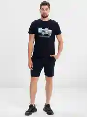 Угольный футболка мужская, хлопковая, с принтом