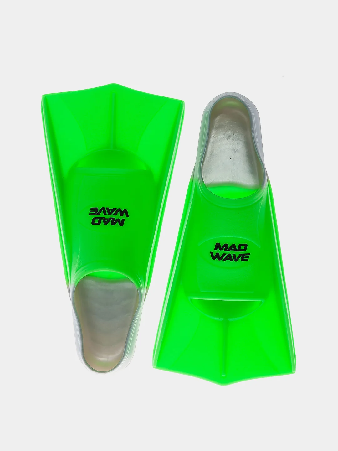 Зеленый тренировочные ласты для плавания в бассейне Fins Training Mad Wave