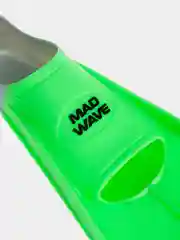 Зеленый тренировочные ласты для плавания в бассейне Fins Training Mad Wave