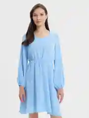 Лазурный платье женское