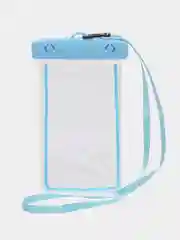 Голубой чехол водонепроницаемый для телефона
