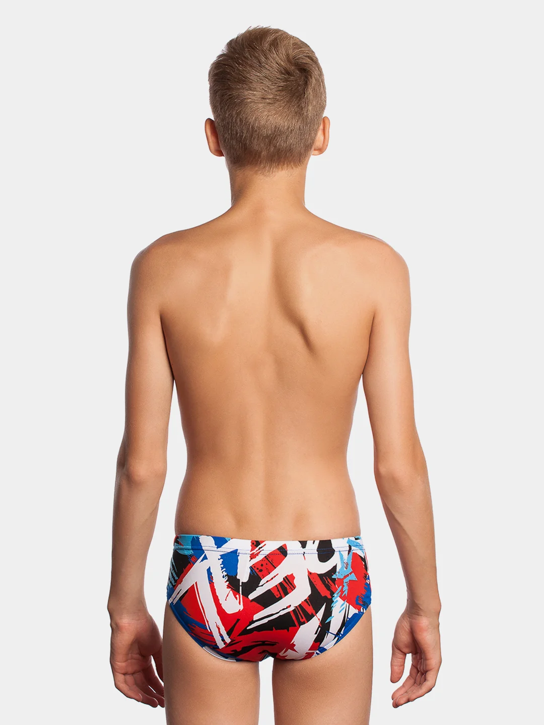 Красный юниорские плавки антихлор Force Junior PBT W2 Mad Wave