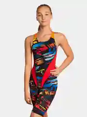Юниорский купальник спортивный антихлор Kneeskin Junior PBT H0 Mad Wave
