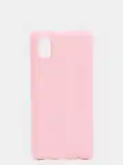 Розовый силиконовый чехол Huawei P40 Lite e Xiaomi Redmi 8/Note 7/8T/Samsung A50/A31/A11/A01/A41
