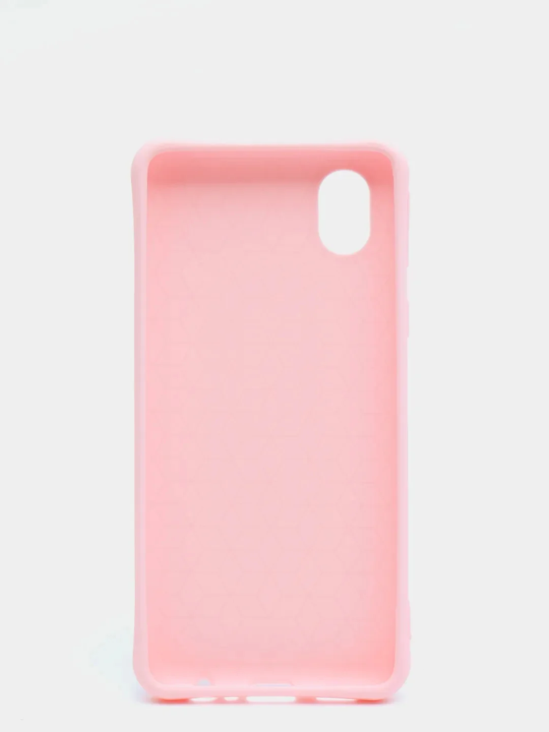 Розовый силиконовый чехол Huawei P40 Lite e Xiaomi Redmi 8/Note 7/8T/Samsung A50/A31/A11/A01/A41