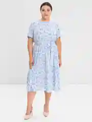 Белый платье женское, большие размеры