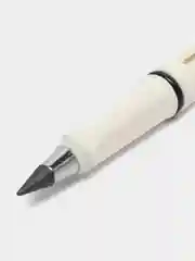 Белый вечный простой карандаш с ластиком, цветные карандаши