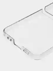 Прозрачный складной, пластиковый чехол Rosco для Samsung Galaxy Z Flip 4, прозрачный, с защитой камер