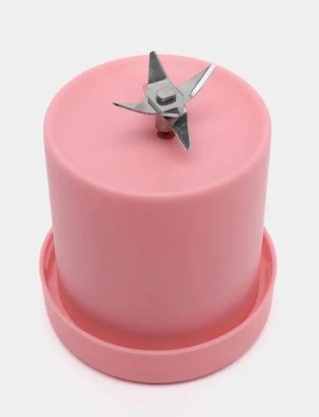 Розовый блендер для смузи, портативный, USB