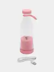 Розовый блендер для смузи, портативный, USB