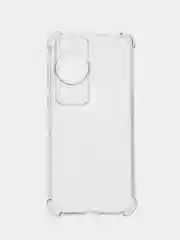 Прозрачный противоударный чехол для Huawei P60, P60 Pro силиконовый BROSCORP с усиленными углами
