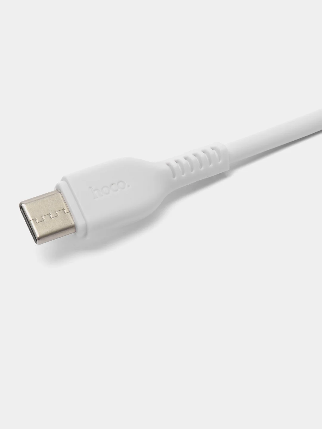 Белый кабель Hoco X20, Type-C - USB, 2 А, 1 м, PVC оплетка, белый