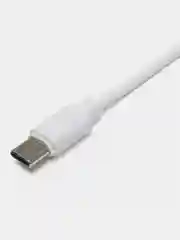 Белый кабель LuazON, Type-C - USB, 2 А, 1 м, белый