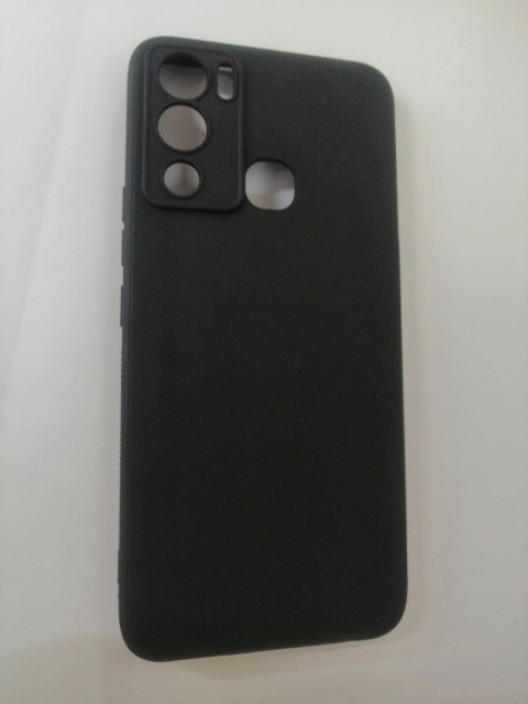 Чехол силиконовый, матовый, для Infinix Hot 12i