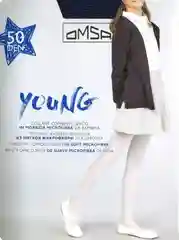 Колготки для девочки OMSA "Young, темно-синие, 50 ден