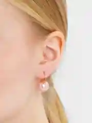 Серьги Крупная жемчужина