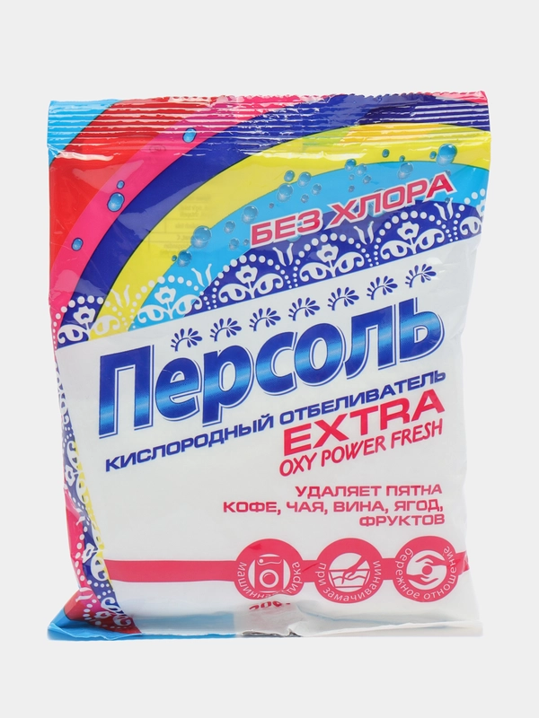 Отбеливатель-порошок "Персоль" Extra, для тканей, кислородный, 200 г