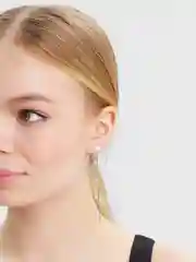 Серьги-гвоздики, с жемчугом
