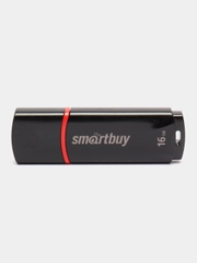 Флешка накопитель для компьютера 16 Gb, SmartBuy Crown, Usb 2.0, черный