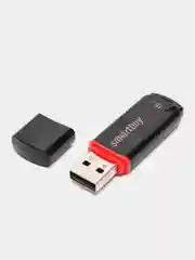 Флешка накопитель для компьютера 16 Gb, SmartBuy Crown, Usb 2.0, черный
