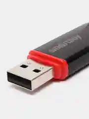 Флешка накопитель для компьютера 16 Gb, SmartBuy Crown, Usb 2.0, черный
