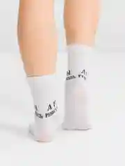 Носки с принтом "А ты ревнуешь"