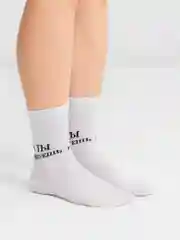 Носки с принтом "А ты ревнуешь"