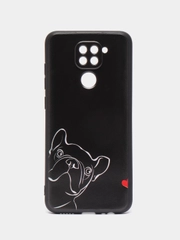 Чехол силиконовый для Xiaomi Redmi Note 9 (Сяоми Редми Ноут 9), с принтом, с рисунком