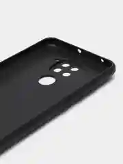 Пастельно-коралловый чехол силиконовый для Xiaomi Redmi Note 9 (Сяоми Редми Ноут 9), с принтом, с рисунком