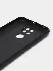 Тёмно-бордовый чехол силиконовый для Xiaomi Redmi Note 9 (Сяоми Редми Ноут 9), с принтом, с рисунком