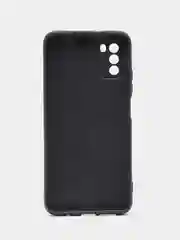 Бирюзовый чехол силиконовый для Xiaomi POCO M3 (Сяоми Поко М3), с принтом, с рисунком