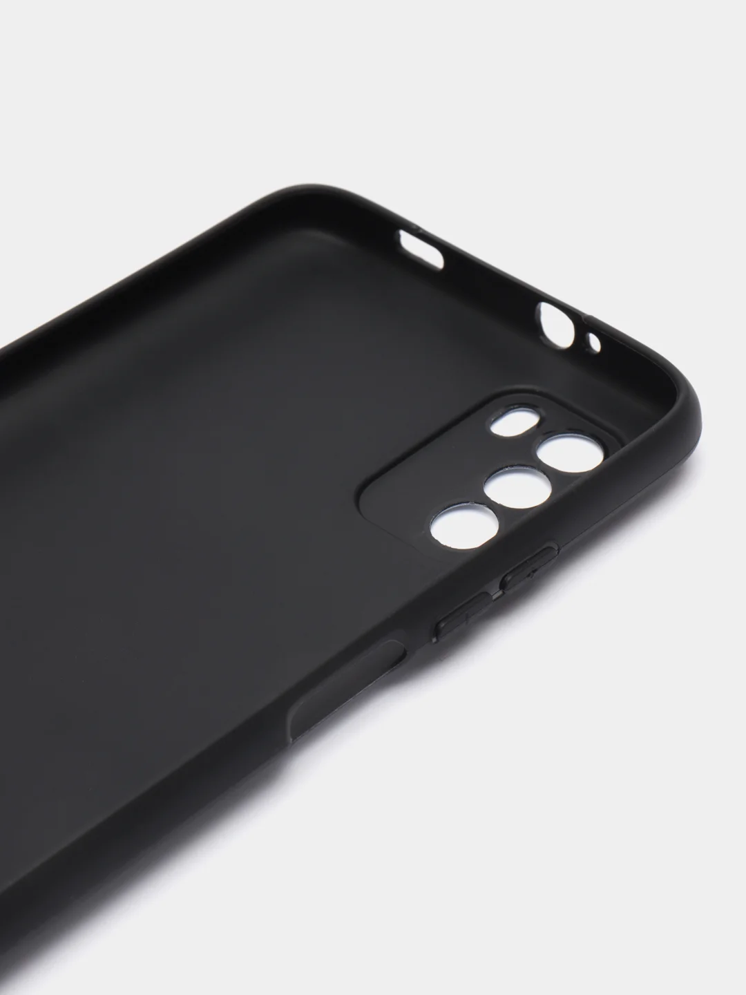 Бирюзовый чехол силиконовый для Xiaomi POCO M3 (Сяоми Поко М3), с принтом, с рисунком