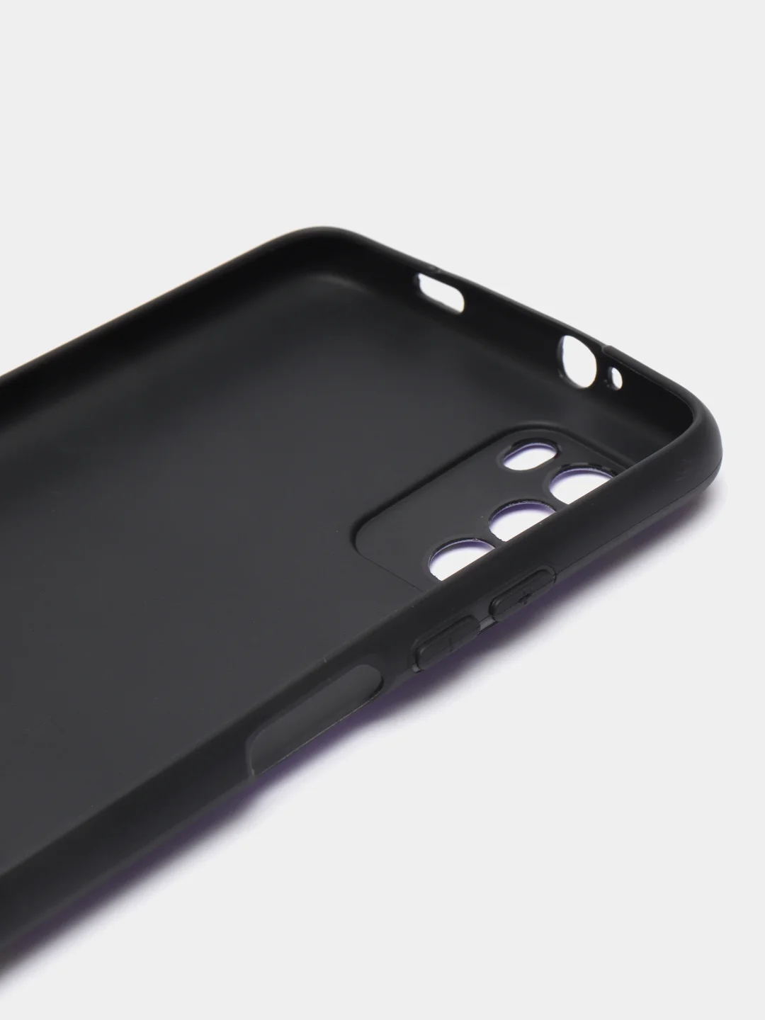 Пурпурный чехол силиконовый для Xiaomi POCO M3 (Сяоми Поко М3), с принтом, с рисунком